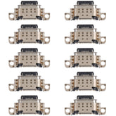 For Samsung Galaxy A72 SM-A725F SM-A725/DS 10pcs Charging Port Connector